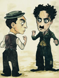 Chaplin and Keaton
